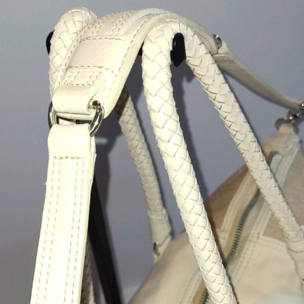 Brighton Sanibel Canvas & Leather Two Way Carry - Picture 4 of 11